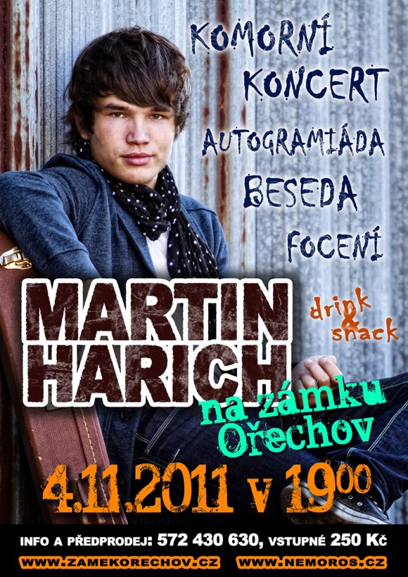 Martin Harich - koncert, autogramiáda, beseda